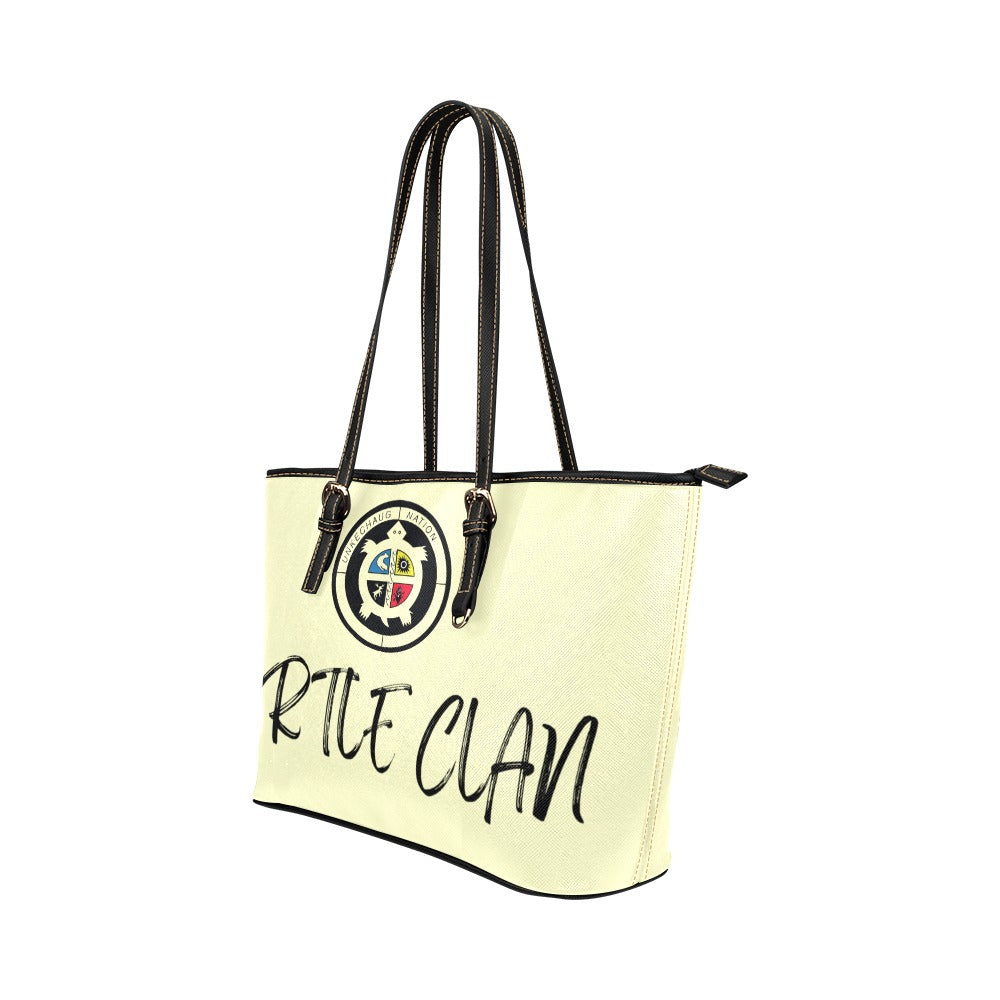 Exclusive Turtle Clan PU Leather Tote Bag