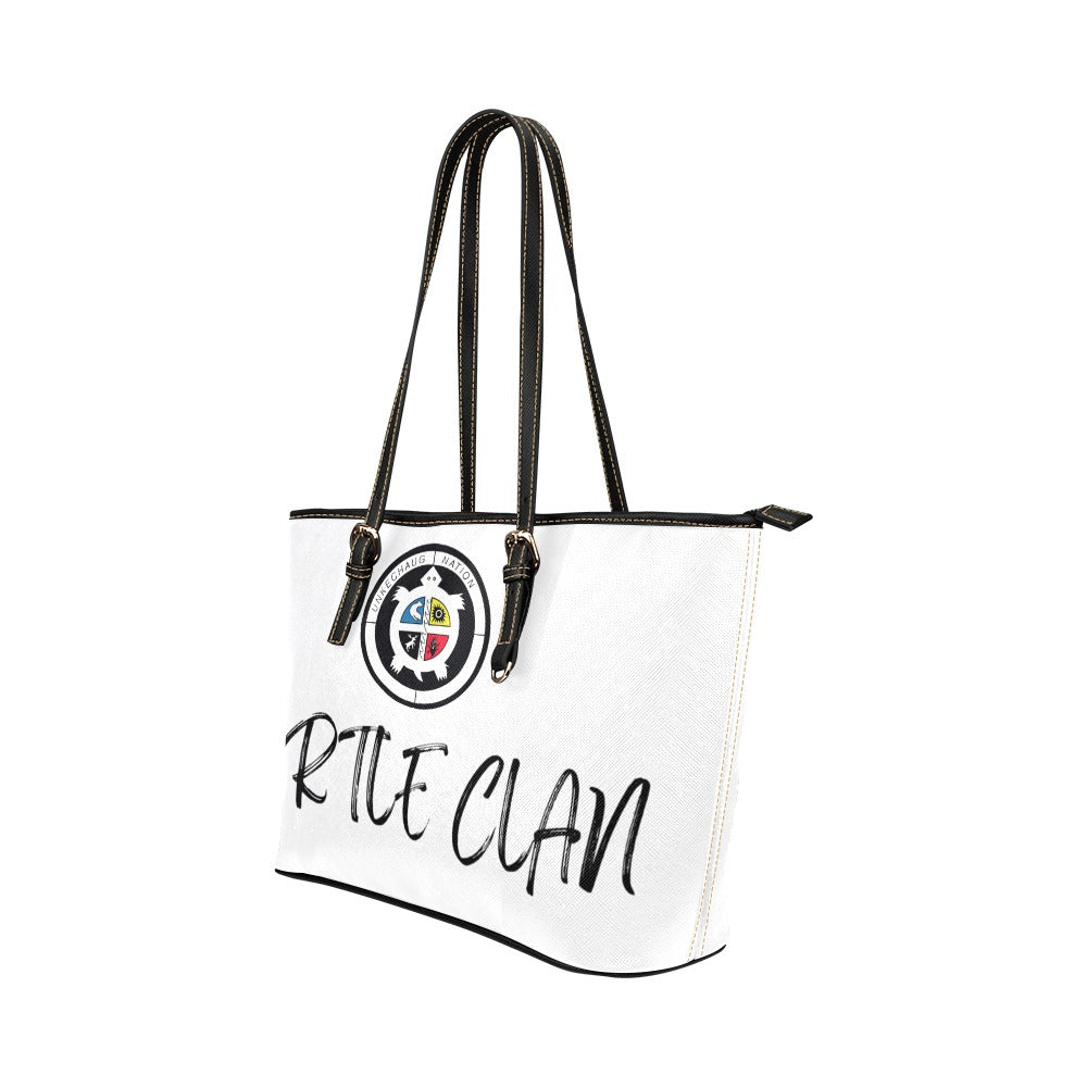 Exclusive Turtle Clan PU Leather Tote Bag