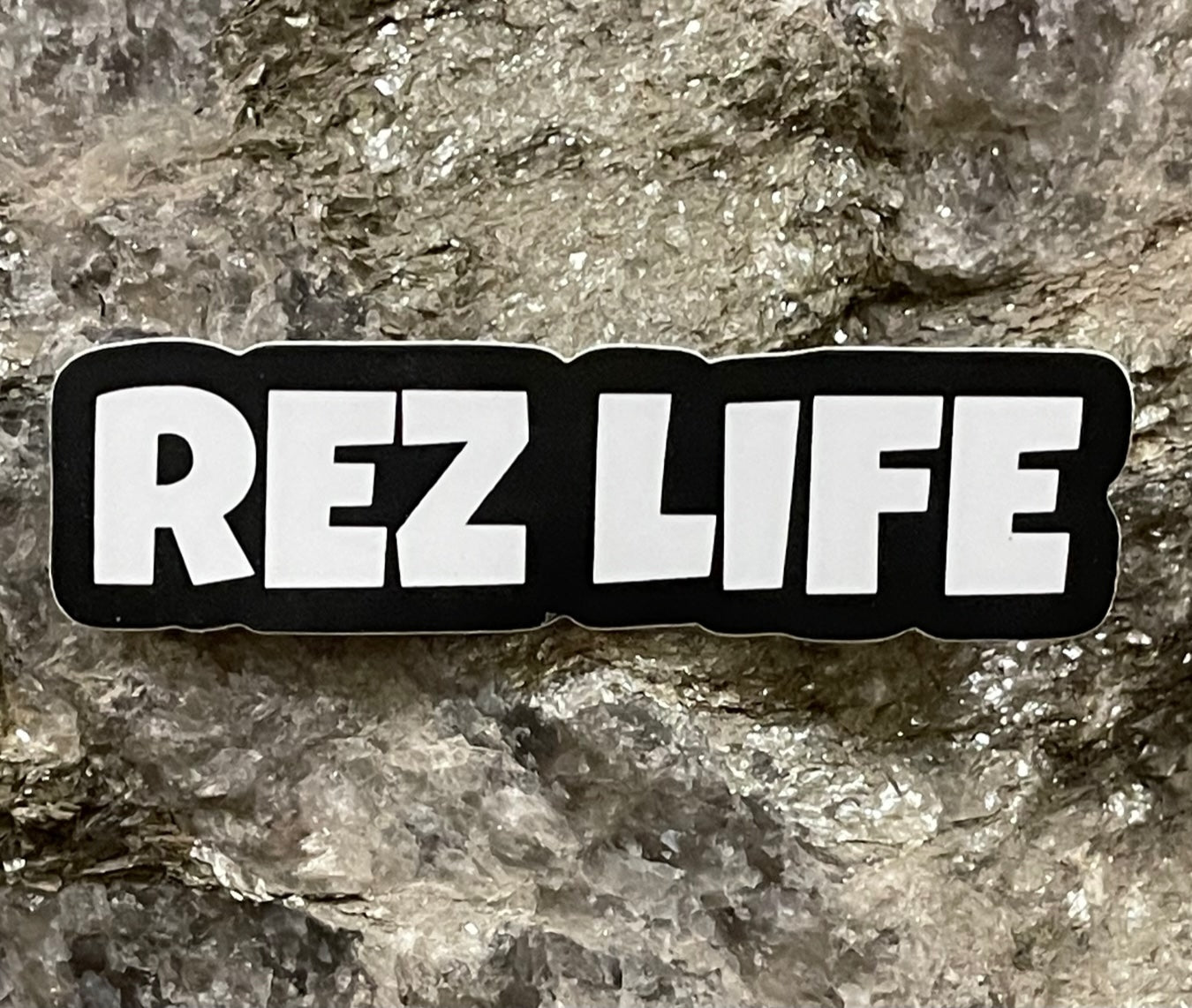 Rez Life Die Cut Sticker