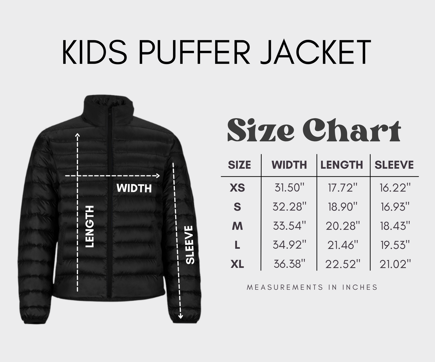 Exclusive Tribal Hooded Puffer Jacket For Kids