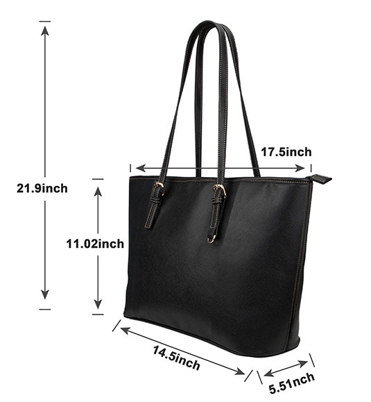 Exclusive Turtle Clan PU Leather Tote Bag