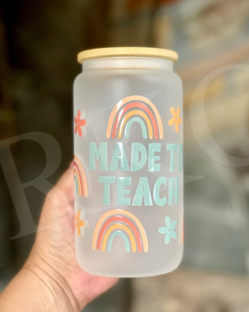 Made To Teach Glass Can