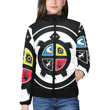 Load image into Gallery viewer, Exclusive Tribal Puffer Jacket For Woman
