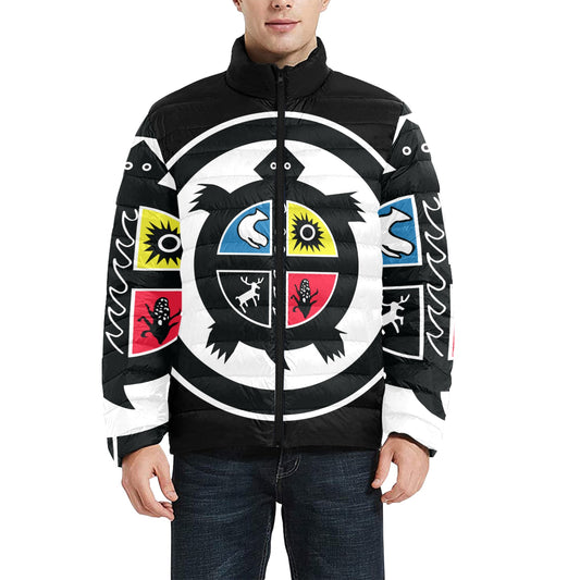 Exclusive Tribal Puffer Jacket For Men